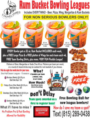 League Bowling | Viking Lanes | South Beloit, IL